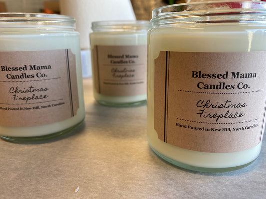 Soy Candles Clear Jars - 8 oz